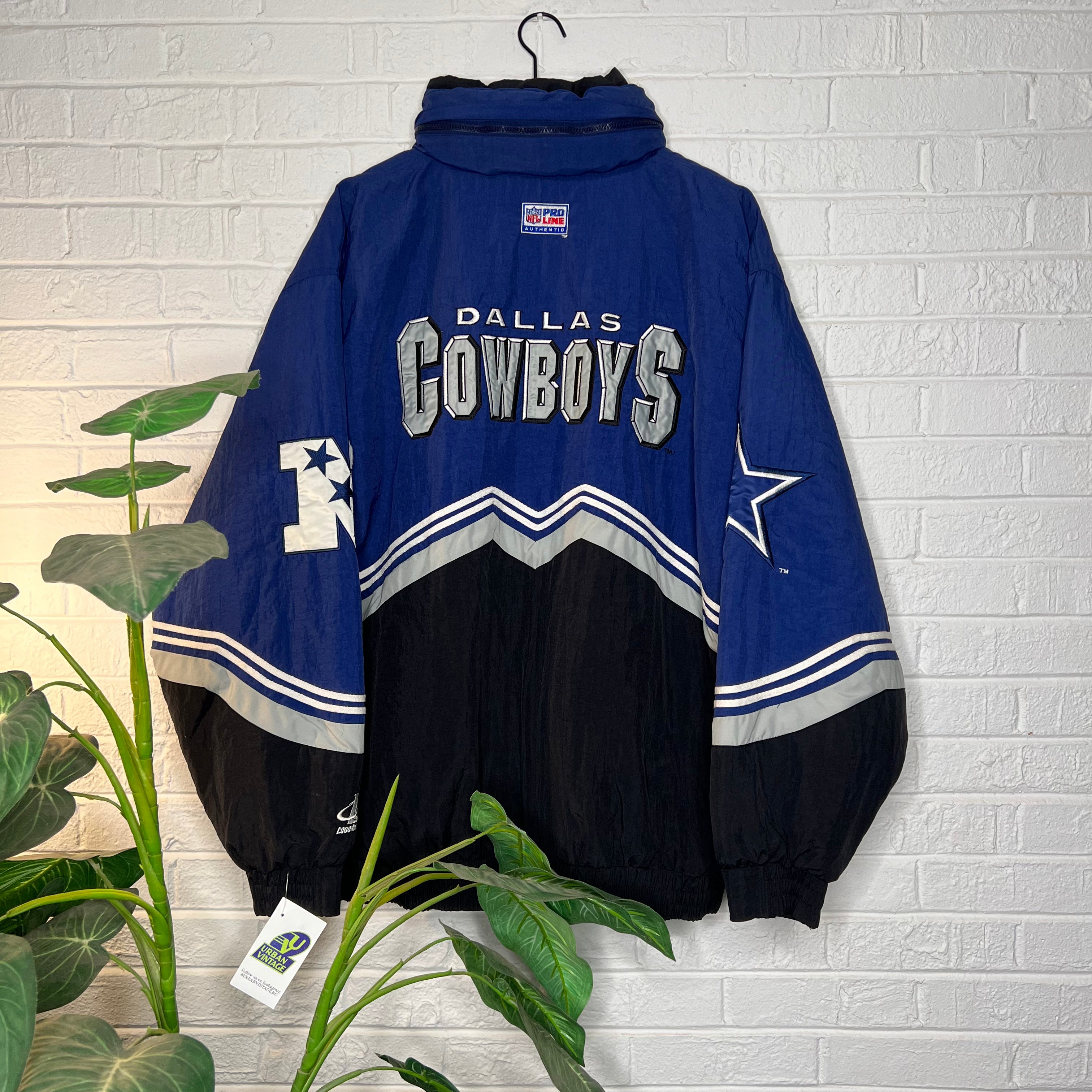 Vintage Dallas Cowboys Long Sleeve Jersey With Official Cowboys